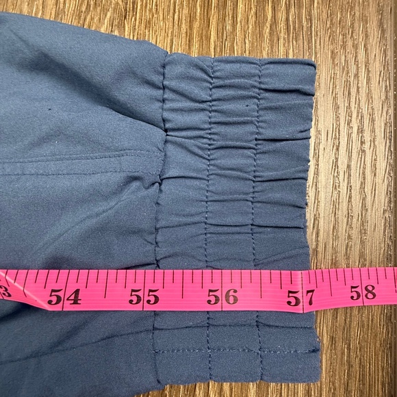 Athleta Women's Unbound Jumpsuit Sz S Blue/Black, Athletic, Jogger, Lightweight - Picture 13 of 16